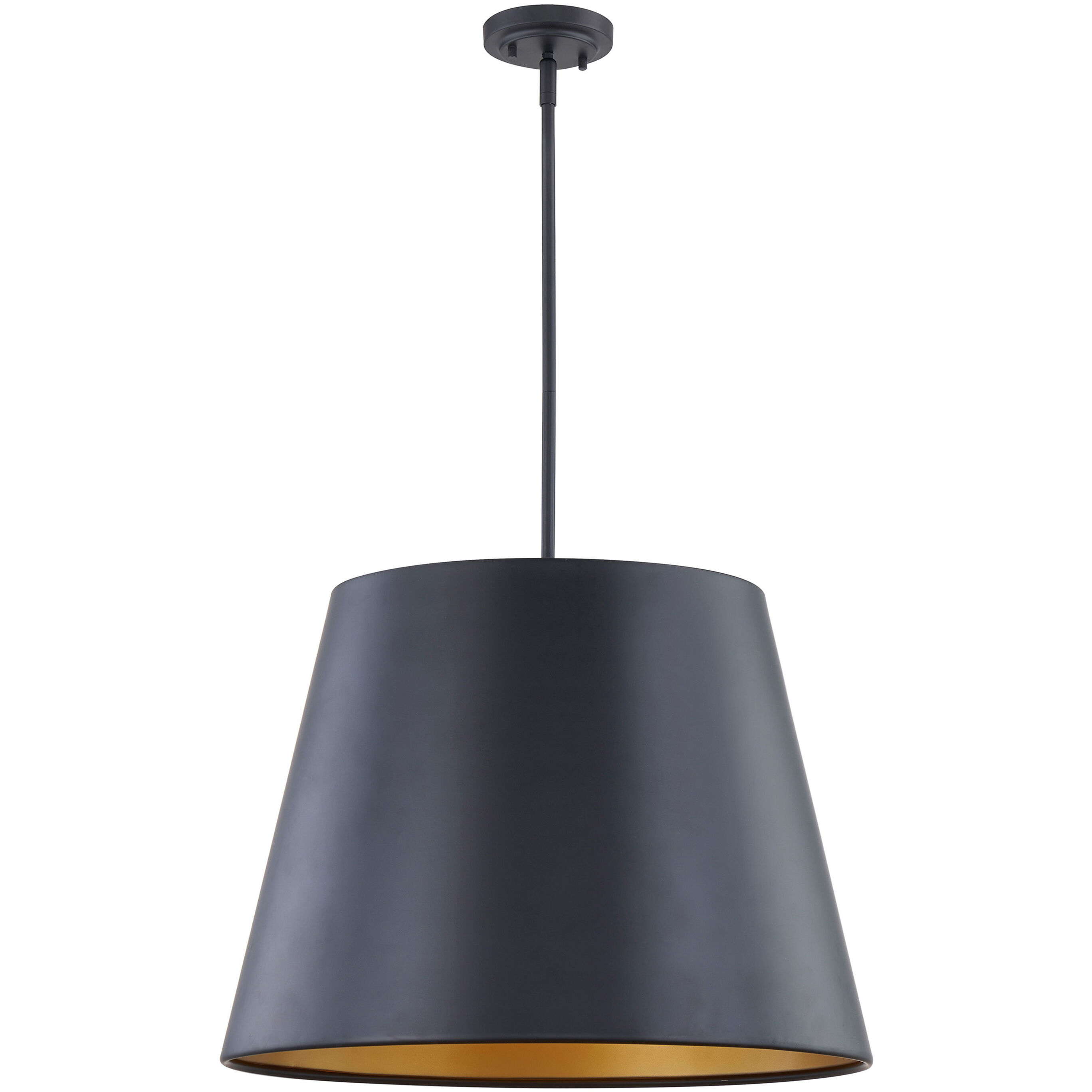 Allson 4 Light 22 inch Matte Black Pendant Ceiling Light